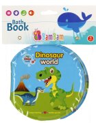 BamBam Jucarie bebelusi Carticica de baie Lumea Dinozaurilor