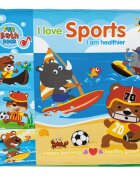 BamBam Jucarie bebelusi Carticica de baie Sport