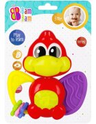 BamBam Jucarie bebelusi Dinozaurul muzical Rosu