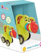 BamBam Jucarie bebelusi Elefant pe roti