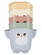 BamBam Set 5 cupe pentru baie Animalute colorate