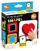 Banana Panda Primul meu puzzle On-The-Go Descopera forme 16 piese