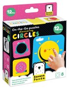 Banana Panda Primul meu puzzle On-The-Go Primele mele cercuri 16 piese