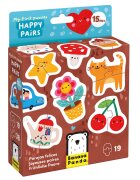 Banana Panda Primul meu puzzle Perechi fericite 38 piese