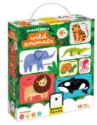 Banana Panda Puzzle educativ Animale Salbatice 36 piese