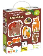Banana Panda Puzzle progresiv Animale din padure 33 piese