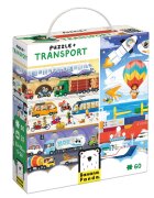 Banana Panda Puzzle Transport 60 piese