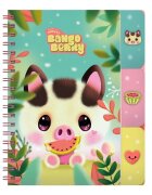 Bangoberry Caiet de notite cu separatoare si accesorii Bangobobs Piggy Pig