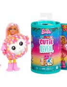 Barbie Papusa Chelsea Cutie Reveal Maimutica 7 surprize HKR14
