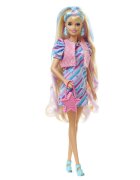 Barbie Papusa cu par lung si accesorii Totally Hair Stars HCM88