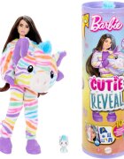 Barbie Papusa Cutie Reveal Zebra 10 surprize HRK39