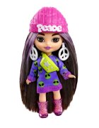Barbie Papusa Extra Mini Minis cu par si accesorii 8 cm HLN46