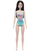 Barbie Papusa La plaja in costum de baie Tropical Blue HXX51