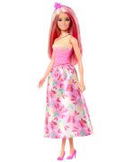 Barbie Papusa printesa cu parul roz Dreamtopia HRR08