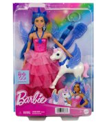 Barbie Papusa printesa cu unicorn HRR16