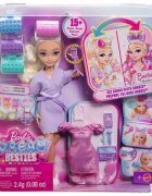 Barbie Set de joaca cu papusa Malibu Dream Besties Get Ready with Me JGG38