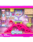 Barbie Set de joaca papusa pe skateboard cu accesorii Chelsea