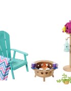 Barbie Set mobilier de gradina pentru papusi HJV33