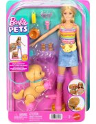 Barbie Set papusa pe role cu catelus Pets JMJ44