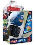 Battle Cubes Set 2 figurine de lupta Avengers Captain America vs Black Panther
