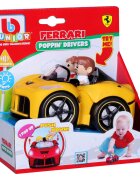Bburago Junior Primul meu Ferrari Bburago Poppin Drivers Galben