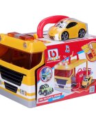 Bburago Junior Primul meu garaj portabil in forma de camion Galben