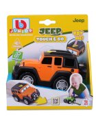 Bburago Junior Primul meu Jeep Touch And Go Bburago Portocaliu