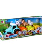 Bburago Junior Primul meu tractor cu animalute