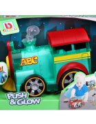 Bburago Junior Tren cu lumini si sunete Push And Glow