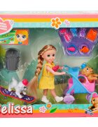 Belissa Set de joaca papusa 2 catelusi si accesorii