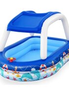 BESTWAY Piscina gonflabila cu acoperis 213 x 155 x 132 cm