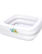BESTWAY Piscina gonflabila patrata 2 inele 86 x 86 x 25 cm