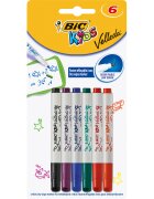 Bic Carioci asortate Velleda Kids 6 culori