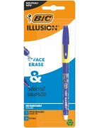 Bic Pix Roller cu gel si radiera Illusion Reincarcabil 0.7 mm