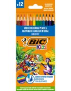 Bic Set 12 creioane colorate Evolution Smooth