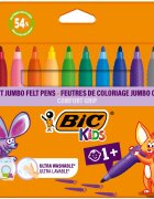 Bic Set 12 markere de colorat Kids Confort Jumbo 45mm