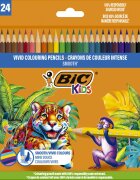 Bic Set 24 creioane colorate Evolution Smooth