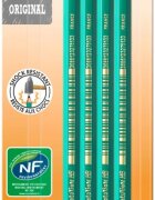Bic Set 4 creioane cu radiera Grafit Eco Evolution HB 2