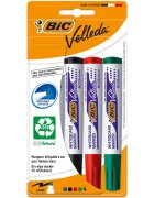 Bic Set 4 markere de tabla alba Velleda Ecolutions