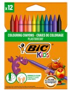 Bic Set creioane cerate Plastidecor P12