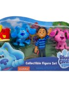 Blues Clues Set 4 figurine and You Blue Magenta Josh si Shovel and Pail