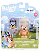 Bluey Set 2 figurine Fancy Restaurant