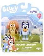 Bluey Set 2 figurine La doctor