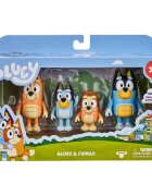 Bluey Set 4 figurine Familia Lui