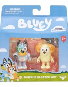 Bluey Set de joaca cu 2 figurine Surprise Blaster Suit si Chucky