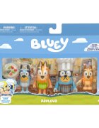 Bluey Set de joaca cu 4 figurine Pavlova