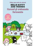 Bookzone Prima mea carte de colorat Hello Kitty and Friends Kuromi si creioanele fermecate
