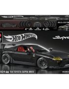 Brick Shop Set de constructie si masina metalica Hot Wheels Elite Series ‘94 Toyota Supra MKIV JKG40