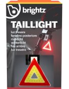Brightz Lumina de siguranta stop ED RBG spate bicicleta cu 7 efecte luminoase Taillight