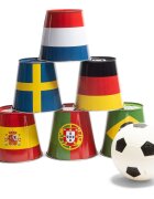 BS Toys Fotbal cu conserve joc de tras la tinta